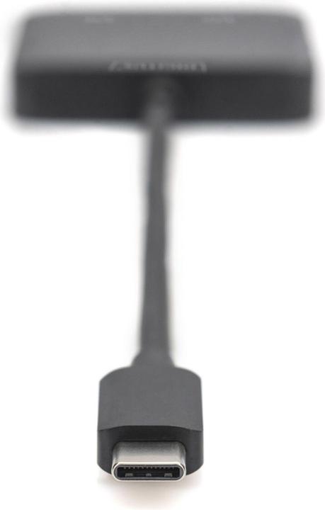 Image du produit Digitus Hub vidéo 2 ports USB-C->2x HDMI noir (USB-C, 0.50 cm)