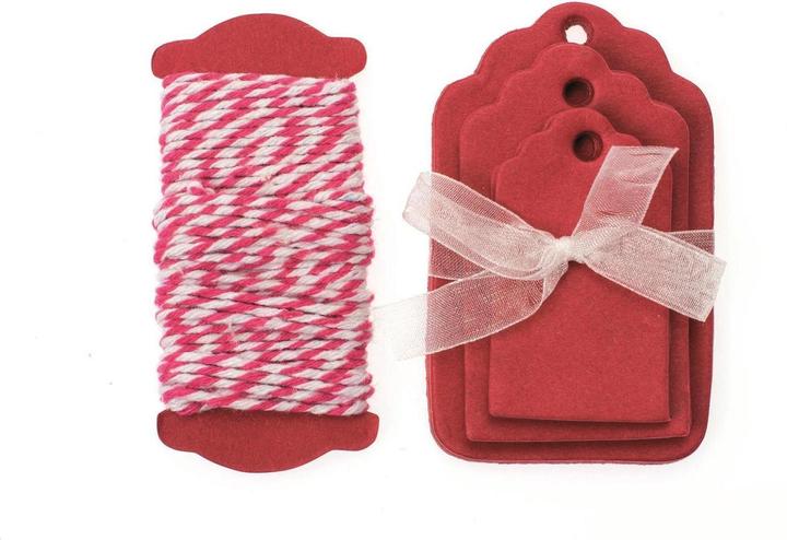 Image du produit Glorex Pendentif en papier avec cordon (15x)