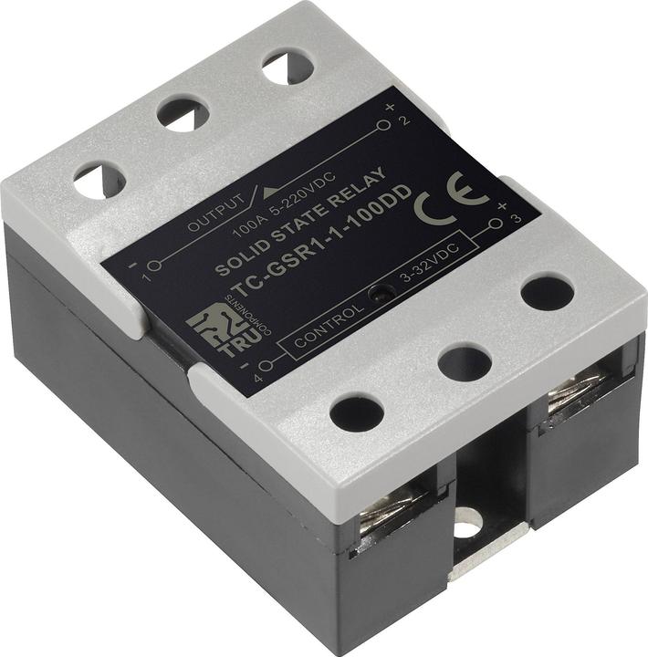 Produktbild Tru Components Halbleiterrelais TC-GSSR-1-100DD 100 A Schaltspannung max. 32 V/DC