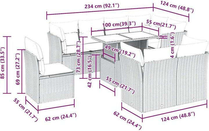 Produktbild vidaXL Daniel