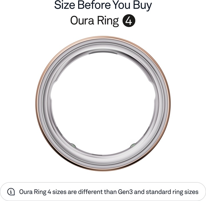 Produktbild Oura Ring 4 (6, Rosegold)