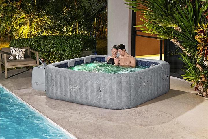 Image du produit Bestway Lay-Z-Spa Spa gonflable San Francisco Sm art HydroJet Pro Efficacité énergétique (7 pers.)