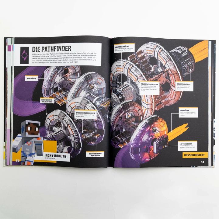 Actual product image Minecraft Erfindungen. Bauwerke, die deine Fantasie beflügeln (German, Josef Shanel, Matthias Wissnet, Minecraft, Mojang From, 2023)