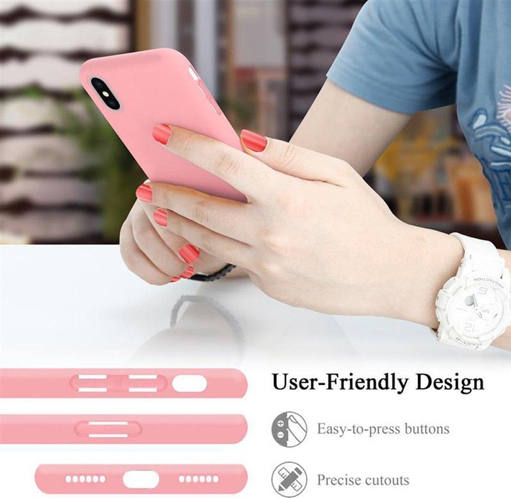 Produktbild Cadorabo TPU Liquid Silicone Case Cover (Apple iPhone X)
