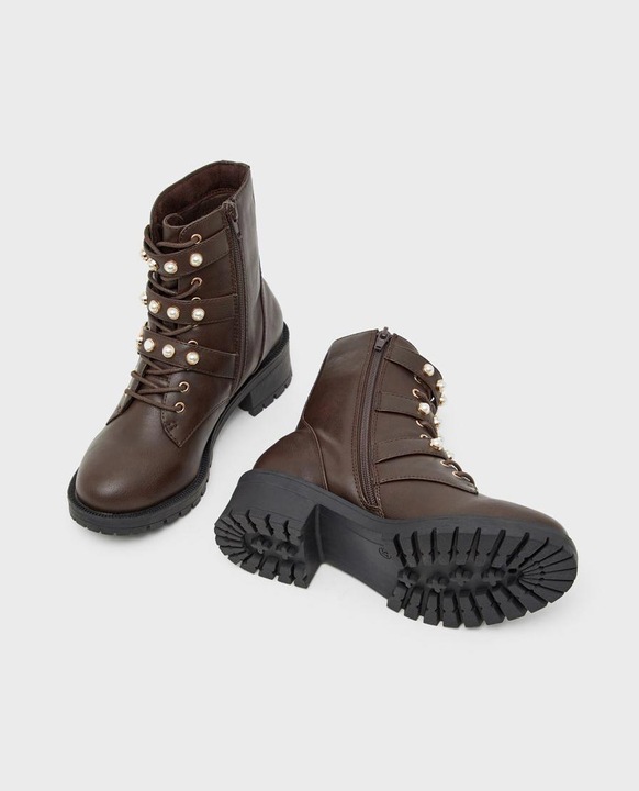 Actual product image Bianco BIAPEARL Biker Boots (38)