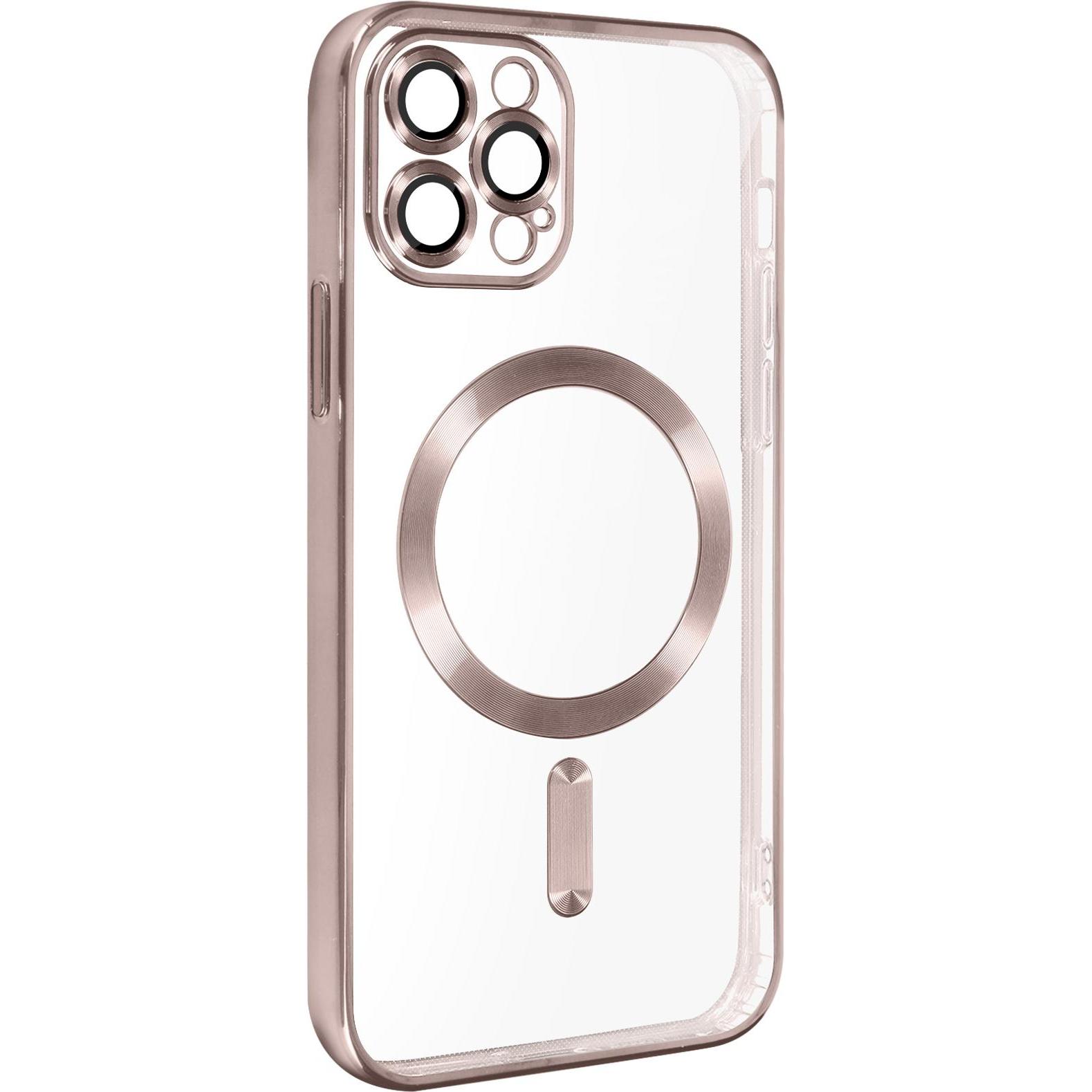 Thumbnail - Avizar Chrom Handyhülle Series (Apple iPhone 12 Pro), Smartphone Hülle, Rosa