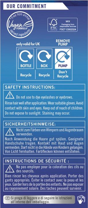 Image du produit Schwarzkopf Live Gouttes de couleur temporaires Rose pétale (Bleu)