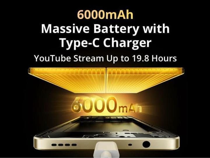 Produktbild realme Note 70T 64GB/4GB - Beach Gold (64 GB, Beach Gold, 6.74", Dual SIM, 4G)