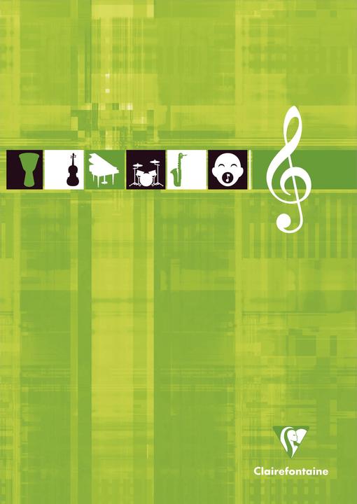 Image du produit Clairefontaine Bloc-notes (A4, Règle spéciale, Couverture rigide)