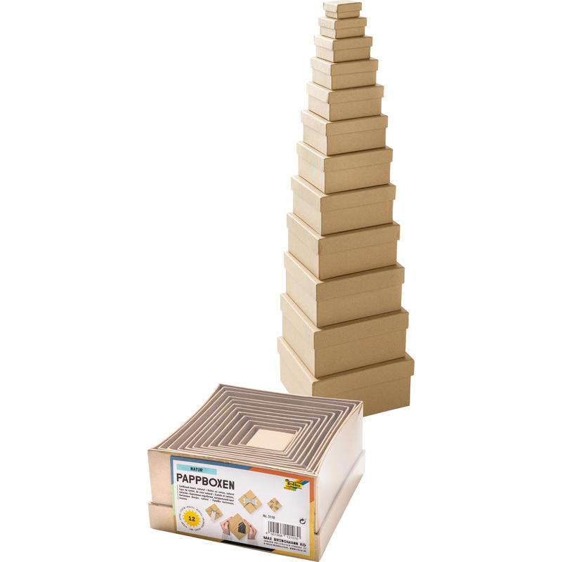 Folia, Geschenkverpackung, Geschenkboxen (Geschenkbox, 12 x)