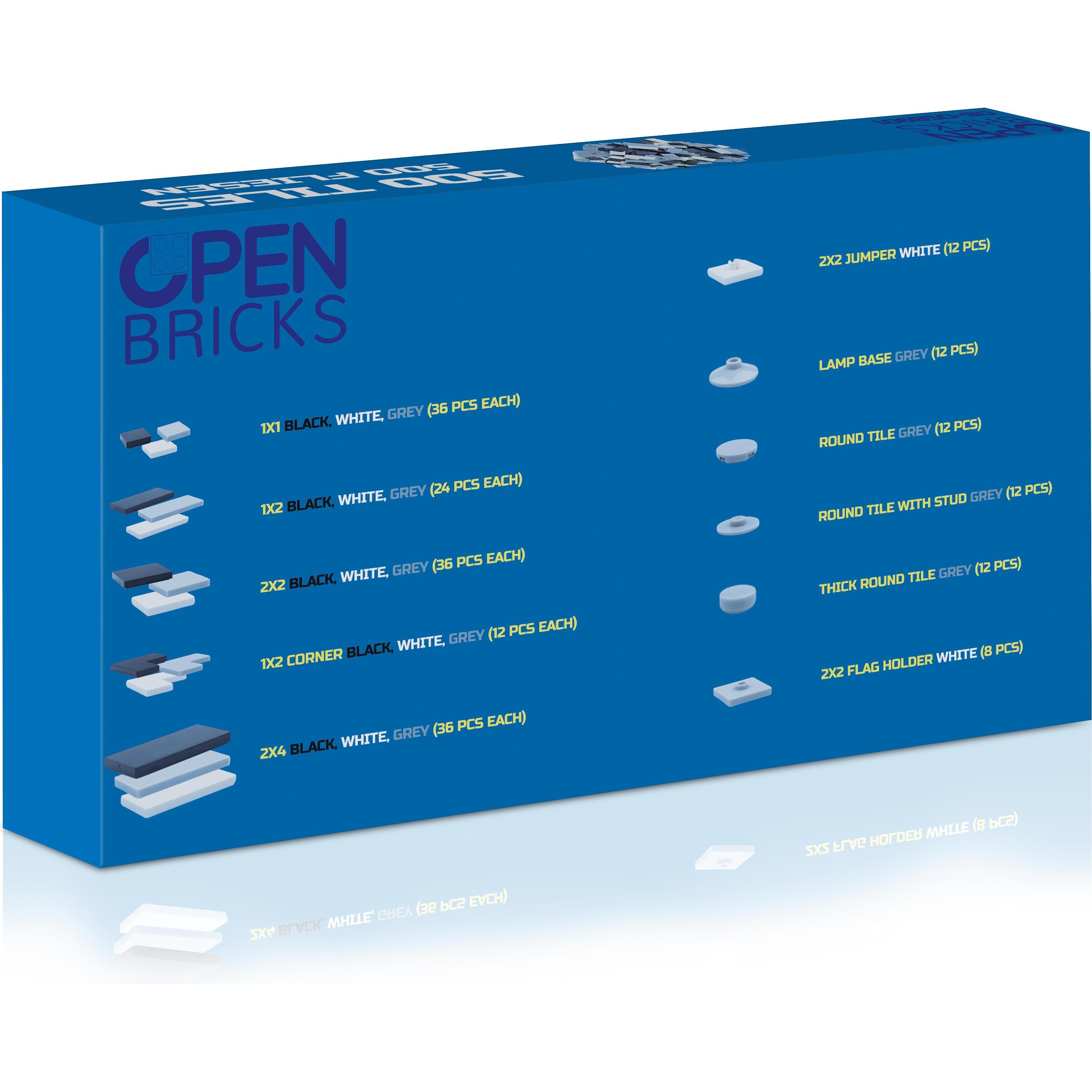 Thumbnail - Open Bricks OB-BS8901 Fliesen Bausatz