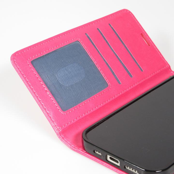 Produktbild PhoneLook Hülle Premium Flip Leder Tasche Dunkelrosa (Apple iPhone 17 Pro)