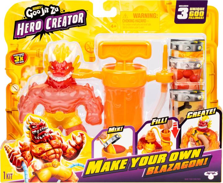 Actual product image Goo Jit Zu Hero Creator - Blazagon