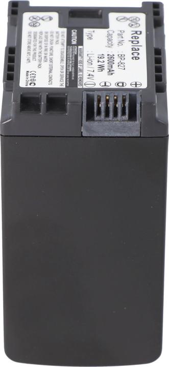 Actual product image AccuCell Akku Canon BP-827 (Camera battery)