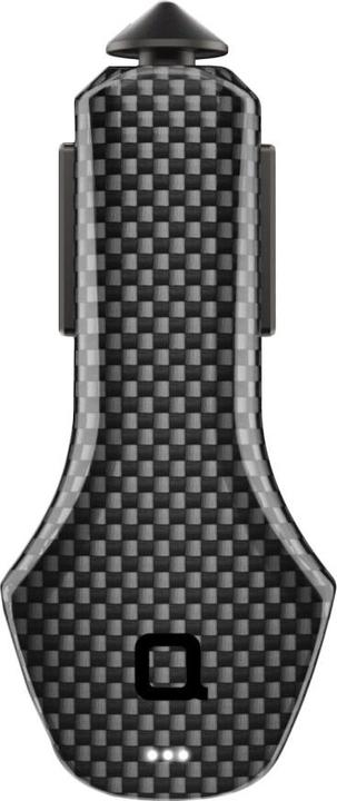 Actual product image nonda Car Charger ZUS Smart Car Charger Carbon Fiber 2.4 A