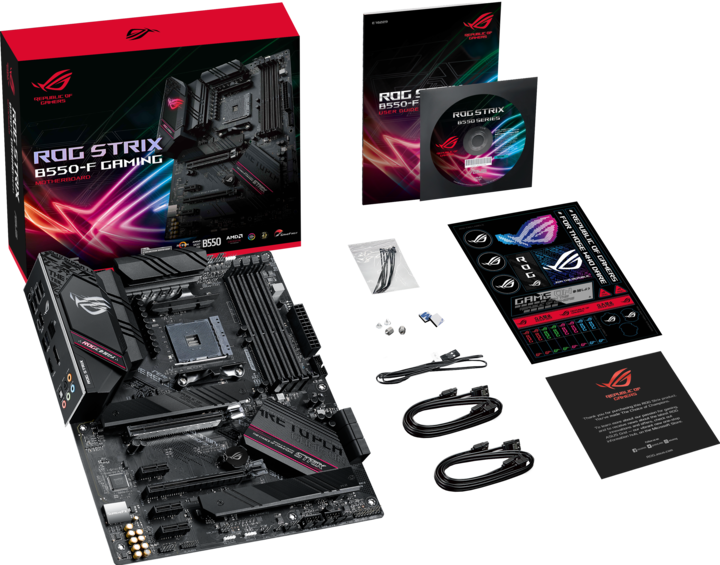 Actual product image ASUS ROG STRIX B550-F GAMING (AM4, AMD B550, ATX)