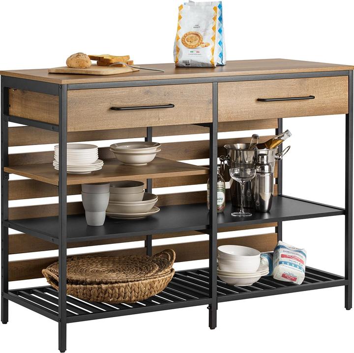 SoBuy Kitchen island bar table (120 x 45 x 91 cm)