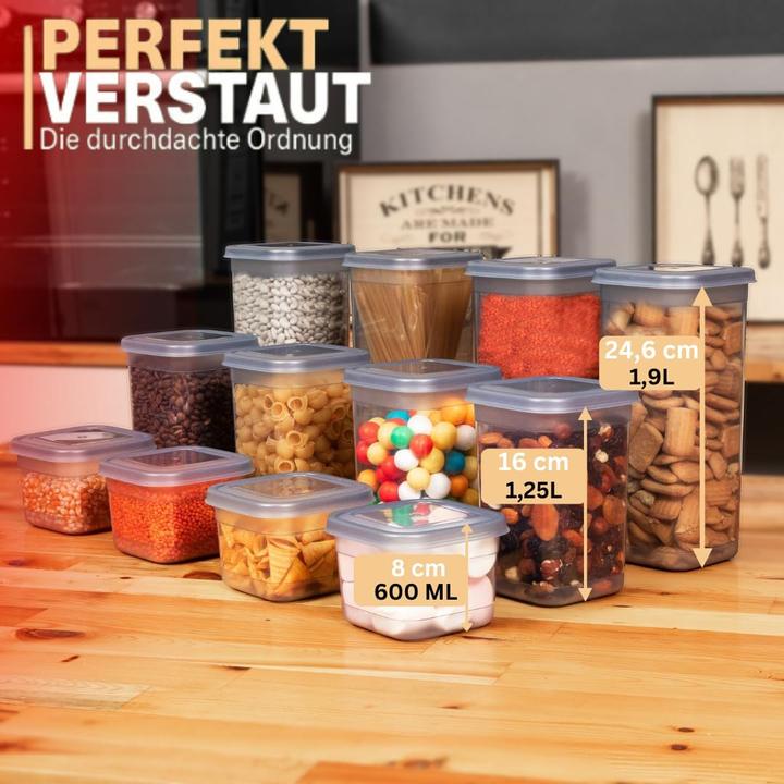 Image du produit Fresh 12-teiliges Vorratsdosen-Sets
