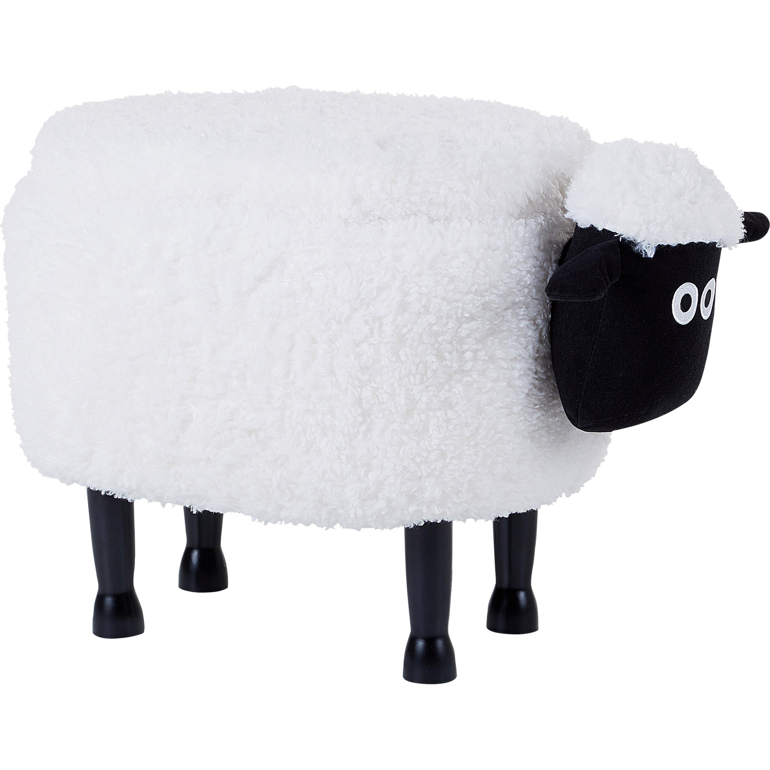 Beliani, Hocker + Pouf, Sheep
