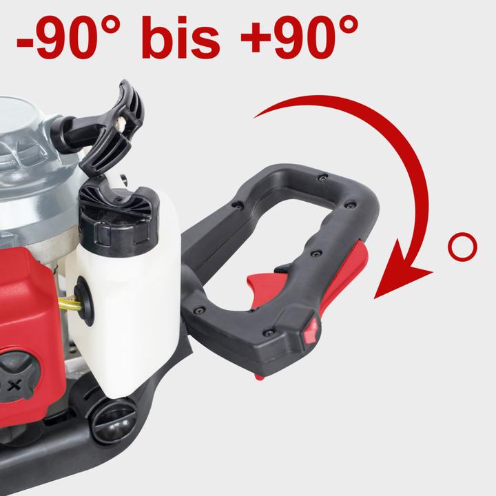 Actual product image Scheppach HTH250/240P Hedge Trimmer 1hp (Petrol)