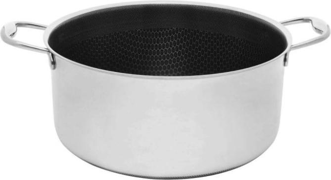 Image du produit Kohersen Garnek z powłoką DIAMOND Black Cube z funkcją gotowania na parze (28 cm  8 3l) (28 cm, Casserole, Acier inoxydable, Aluminium)