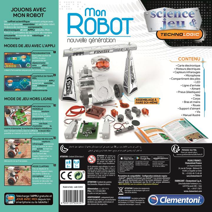 Actual product image Clementoni Mon Robot nouvelle génération F