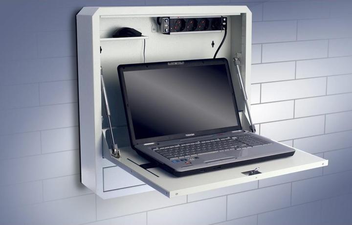 Produktbild Techly ICRLIM01W2 notebook security drawer