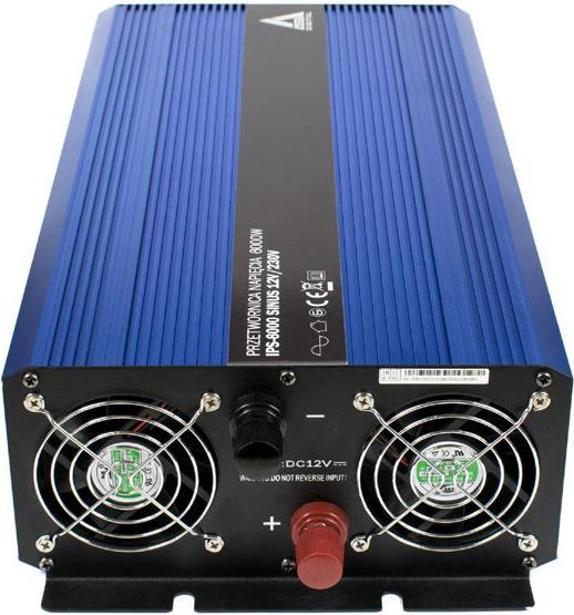 Actual product image Digital AZO 12 VDC / 230 VAC voltage converter SINUS IPS-8000S 8000W