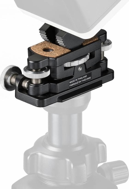 Bresser Optik 4964140 MH-100 Pol-Wiege Stativadapter (Panoramakopf)