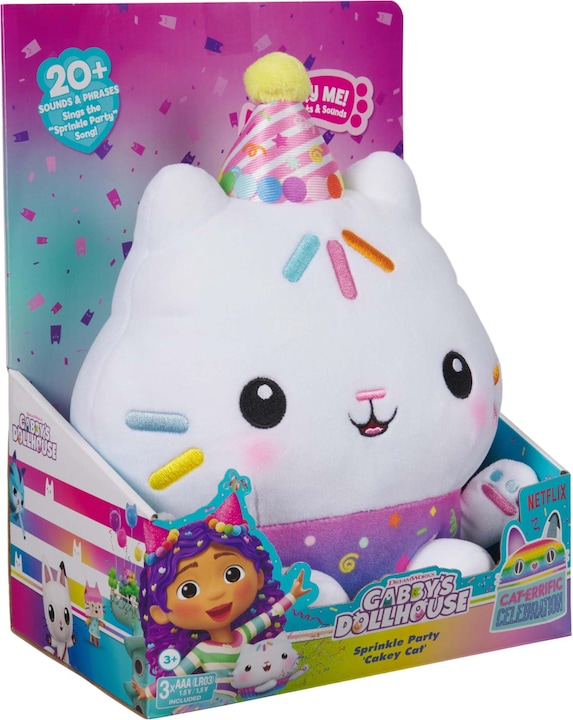 Productafbeelding Gabby's Dollhouse Strooipartij Cakey Kat (25.40 cm)