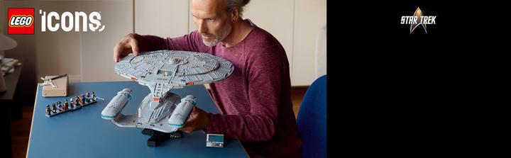 Productafbeelding LEGO Star Trek U.S.S. Enterprise NCC-1701-D (10356, LEGO Icons)