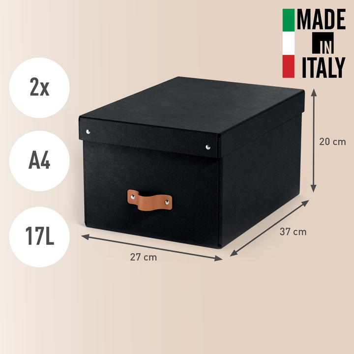 Actual product image Leitz Storage Box Puro Medium with Lid (A4)