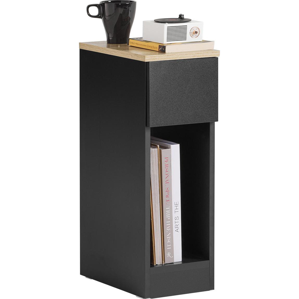 SoBuy, Nachttisch, Nachttisch mit Schublade (20 x 60 x 35 cm)