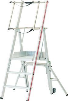 Actual product image Hymer-Leitern Plattformleiter ProTect C 3 Stufen (Platform ladder, 186 cm)