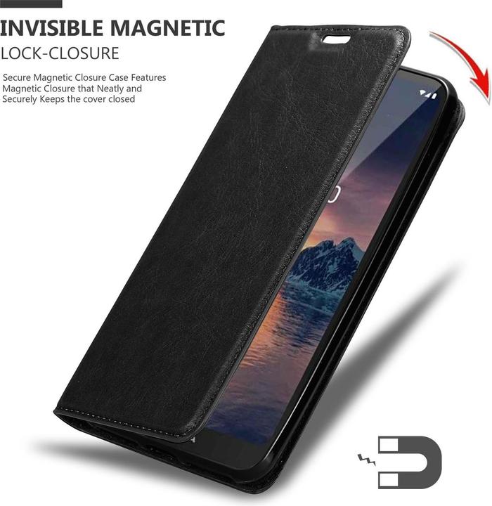 Produktbild Cadorabo Book Invisible Magnet Cover (Nokia 1.3)