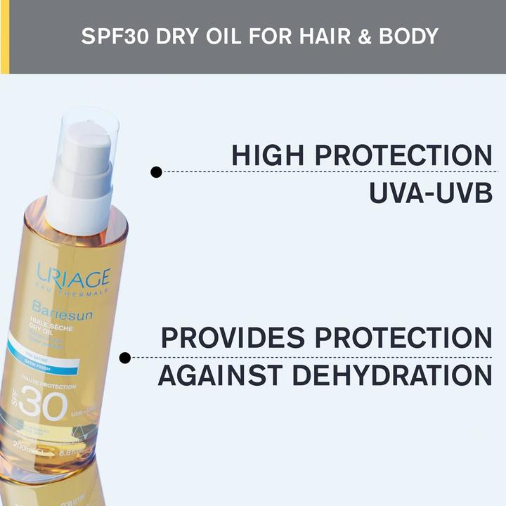 Produktbild Uriage BariÃ©sun Dry Oil (Sonnenöl, SPF 30, 200 ml)