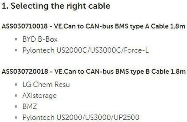 Actual product image Victron Energy VE.Can to CAN-bus BMS (Solar connector)