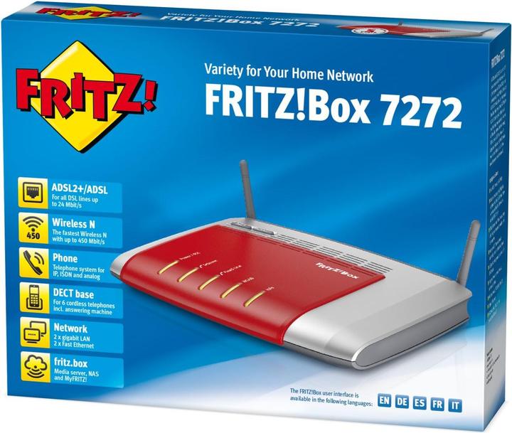Produktbild AVM Fritz!Box 7272 International