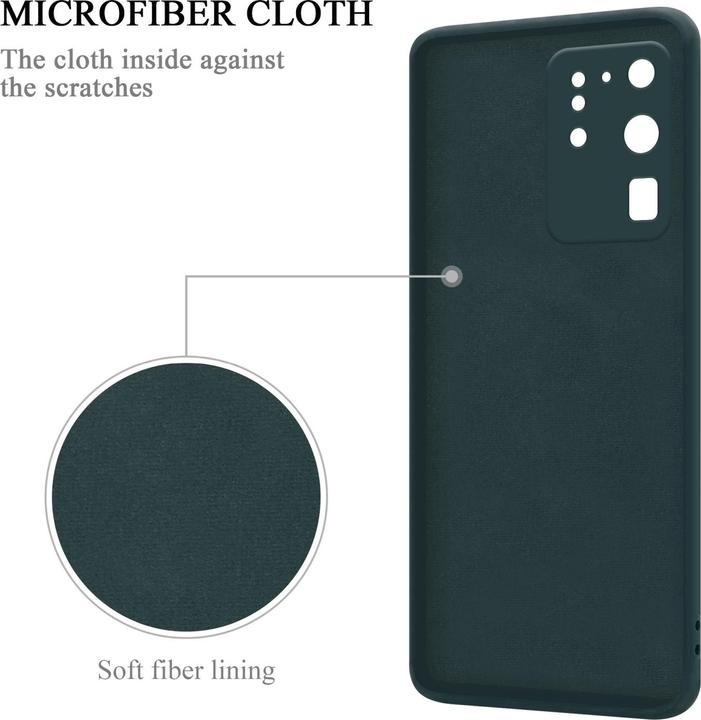 Actual product image Cadorabo TPU Liquid Ring Silicone Case Cover (Samsung Galaxy S20 Ultra)