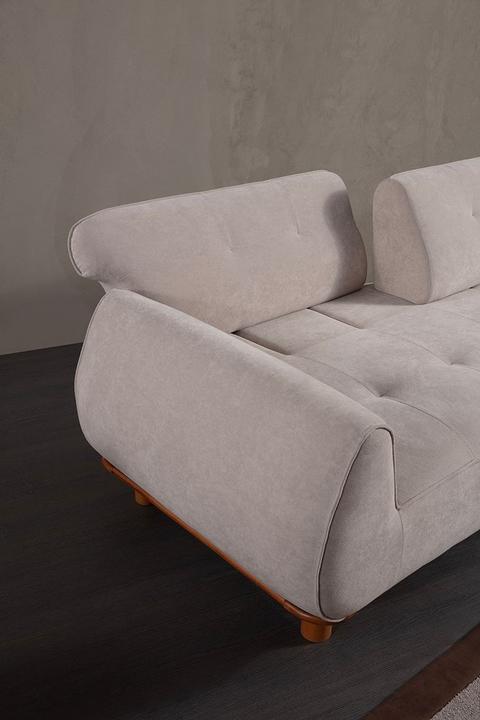 Produktbild Atelier del Sofa Drop 3 Seater - White (3-Sitzer)