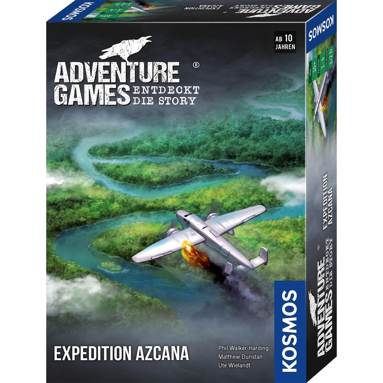 Kosmos Adventure Games - Expedition Azcana Brettspiel Reisen/Abenteuer (Deutsch)