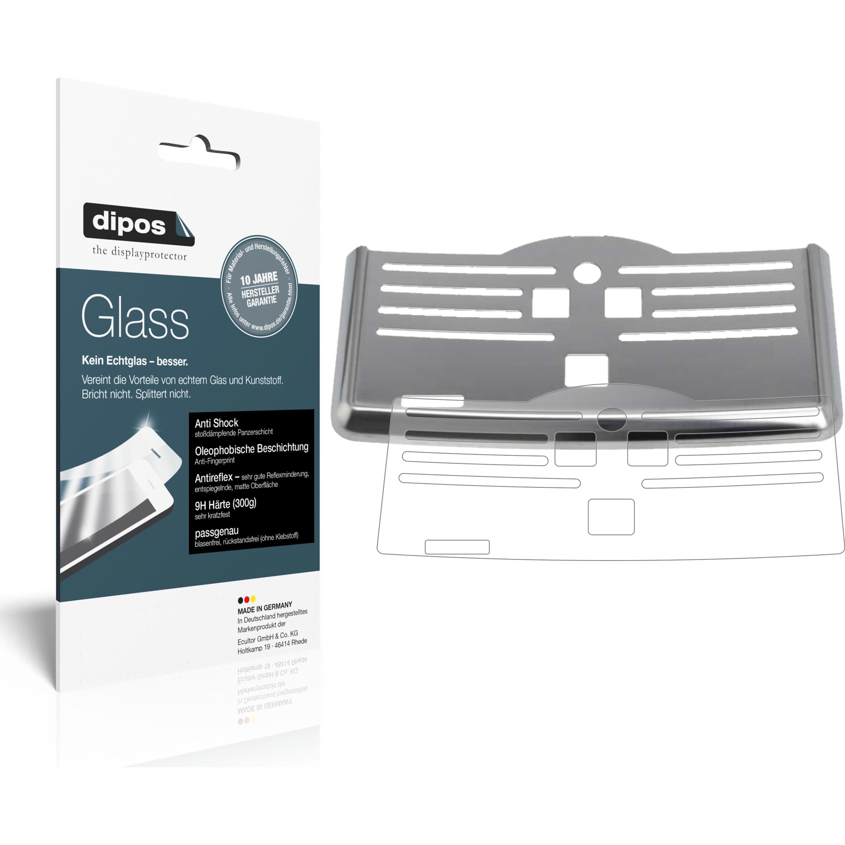Dipos Displayschutz Anti-Shock, Zubehör Kaffeemaschinen, Transparent