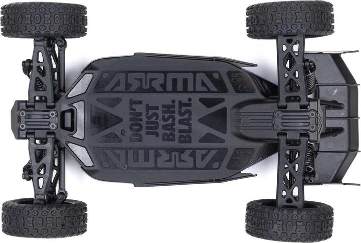 Actual product image Arrma Buggy Typhon Grom Mega 380 Blue, RTR, 1:18 (RTR Ready-to-Run)