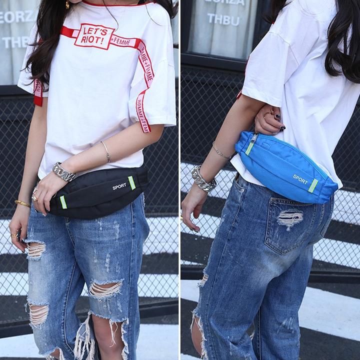 Actual product image Cover-Discount Universal - Slim sports fanny pack orange