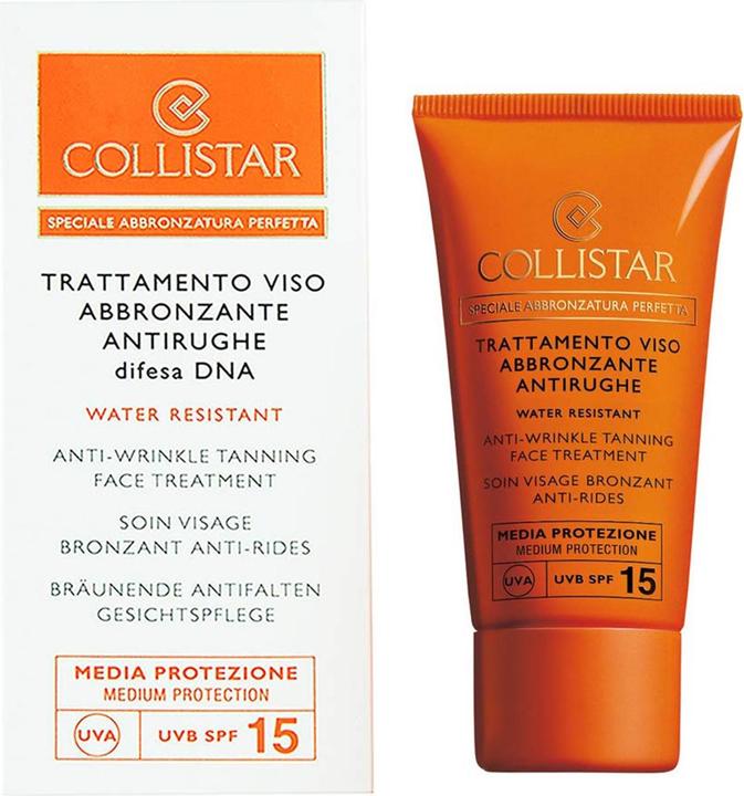 Produktbild Collistar Anti-Wrinkle Tanning Face Treatment Spf 15 (Sonnencreme Gesicht, SPF 15, 50 ml)