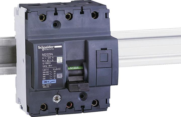 Produktbild Schneider Electric SE 18664 LS-Schalter, B-Char, 100A, 3p