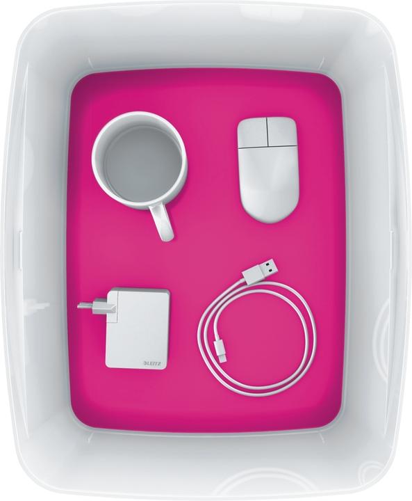 Produktbild Leitz MyBox mittel mit Deckel pink (30.70 cm, 18 l, 1x)