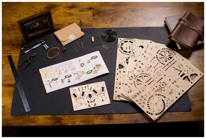 Actual product image Ugears Engine Clock