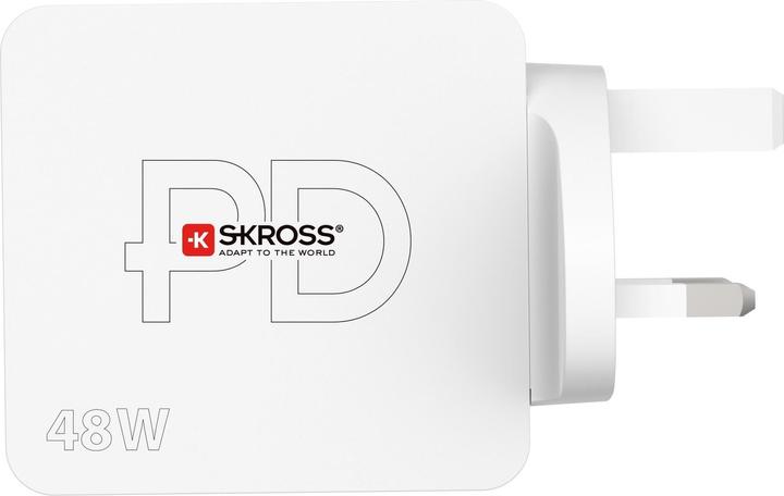 Produktbild Skross USB Netzteil Multipower 2 Pro+, UK 48 W, 5 V 9 V (48 W, 2 Ports)