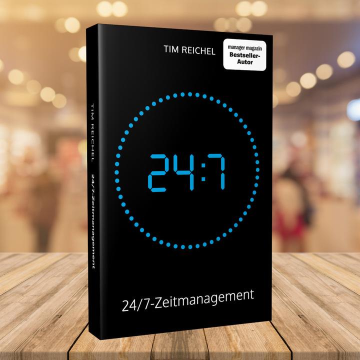 Actual product image 24/7-Zeitmanagement (German, Tim Reichel, 2019)